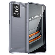 Custodia Silicone Cover Morbida Line per Realme GT Neo3 5G Grigio