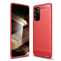 Custodia Silicone Cover Morbida Line per Samsung Galaxy A15 5G Rosso