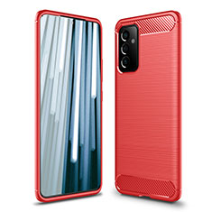Custodia Silicone Cover Morbida Line per Samsung Galaxy A82 5G Rosso