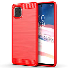 Custodia Silicone Cover Morbida Line per Samsung Galaxy M60s Rosso