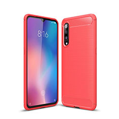 Custodia Silicone Cover Morbida Line per Xiaomi Mi 9 Pro 5G Rosso