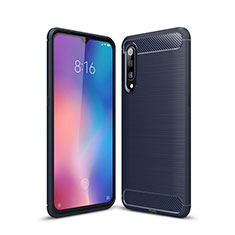 Custodia Silicone Cover Morbida Line per Xiaomi Mi 9 Pro Blu