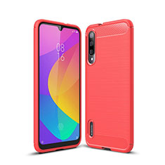 Custodia Silicone Cover Morbida Line per Xiaomi Mi A3 Rosso