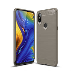 Custodia Silicone Cover Morbida Line per Xiaomi Mi Mix 3 Grigio