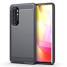 Custodia Silicone Cover Morbida Line per Xiaomi Mi Note 10 Lite Grigio