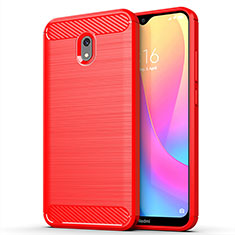 Custodia Silicone Cover Morbida Line per Xiaomi Redmi 8A Rosso