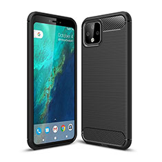 Custodia Silicone Cover Morbida Line WL1 per Google Pixel 4 XL Nero