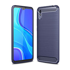 Custodia Silicone Cover Morbida Line WL1 per Xiaomi Redmi 9i Blu