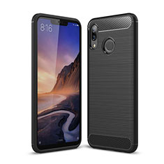 Custodia Silicone Cover Morbida Spigato per Huawei Nova 3i Nero