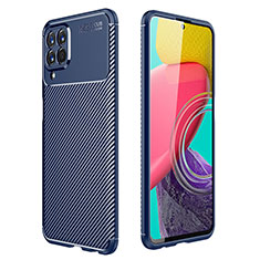 Custodia Silicone Cover Morbida Spigato per Samsung Galaxy M33 5G Blu