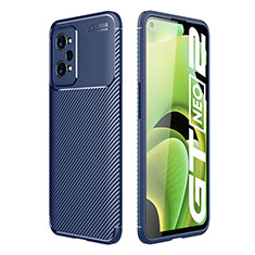 Custodia Silicone Cover Morbida Spigato S01 per Realme GT2 Pro 5G Blu