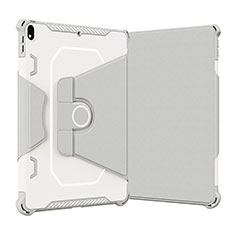 Custodia Silicone e Plastica Opaca Cover con Supporto L05 per Apple iPad Air 3 Grigio