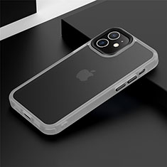 Custodia Silicone e Plastica Opaca Cover N01 per Apple iPhone 12 Mini Bianco