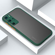 Custodia Silicone e Plastica Opaca Cover N02 per Huawei P40 Pro Verde