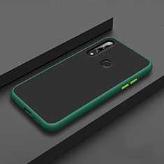 Custodia Silicone e Plastica Opaca Cover per Huawei Enjoy 10 Plus Verde