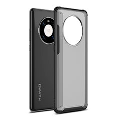 Custodia Silicone e Plastica Opaca Cover per Huawei Mate 40 Nero