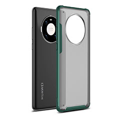 Custodia Silicone e Plastica Opaca Cover per Huawei Mate 40 Pro Verde