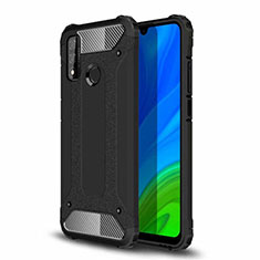 Custodia Silicone e Plastica Opaca Cover per Huawei P Smart (2020) Nero