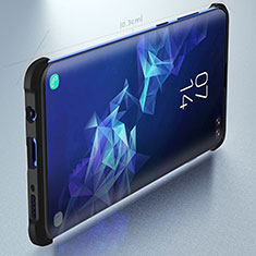 Custodia Silicone e Plastica Opaca Cover per Samsung Galaxy S10 Plus Nero