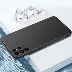 Custodia Silicone e Plastica Opaca Cover per Samsung Galaxy S23 Ultra 5G Nero