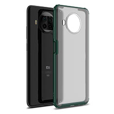 Custodia Silicone e Plastica Opaca Cover per Xiaomi Mi 10i 5G Verde