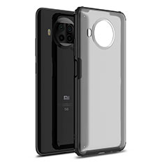 Custodia Silicone e Plastica Opaca Cover per Xiaomi Mi 10T Lite 5G Nero