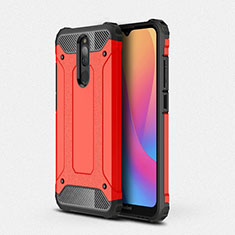 Custodia Silicone e Plastica Opaca Cover per Xiaomi Redmi 8 Rosso