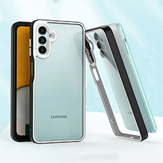 Custodia Silicone e Plastica Opaca Cover QW1 per Samsung Galaxy A04s Nero