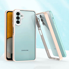 Custodia Silicone e Plastica Opaca Cover QW1 per Samsung Galaxy A04s Rosa