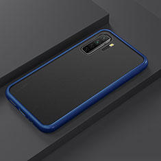 Custodia Silicone e Plastica Opaca Cover R01 per Huawei Nova 7 SE 5G Blu