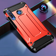 Custodia Silicone e Plastica Opaca Cover R01 per Huawei P30 Lite XL Rosso