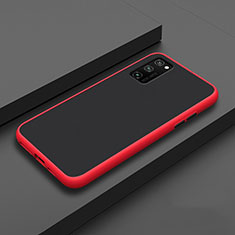 Custodia Silicone e Plastica Opaca Cover R02 per Huawei Honor V30 Pro 5G Rosso