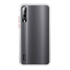 Custodia Silicone e Plastica Opaca Cover R02 per Xiaomi Mi A3 Bianco