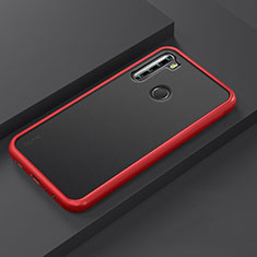 Custodia Silicone e Plastica Opaca Cover R03 per Xiaomi Redmi Note 8 Rosso