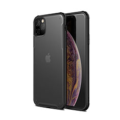 Custodia Silicone e Plastica Opaca Cover T01 per Apple iPhone 11 Pro Nero