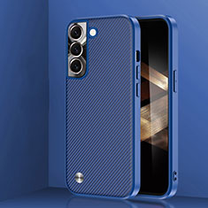 Custodia Silicone e Plastica Opaca Cover U01 per Samsung Galaxy S24 5G Blu