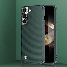 Custodia Silicone e Plastica Opaca Cover U01 per Samsung Galaxy S24 5G Verde