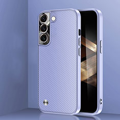 Custodia Silicone e Plastica Opaca Cover U01 per Samsung Galaxy S24 Plus 5G Viola