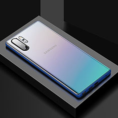 Custodia Silicone e Plastica Opaca Cover U02 per Samsung Galaxy Note 10 Plus 5G Blu