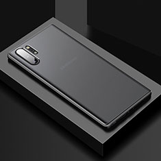 Custodia Silicone e Plastica Opaca Cover U02 per Samsung Galaxy Note 10 Plus 5G Nero