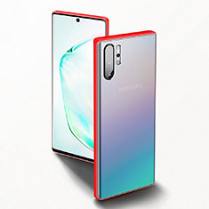 Custodia Silicone e Plastica Opaca Cover U02 per Samsung Galaxy Note 10 Plus Rosso