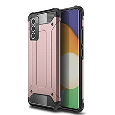 Custodia Silicone e Plastica Opaca Cover WL1 per Samsung Galaxy A05s Oro Rosa