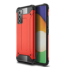 Custodia Silicone e Plastica Opaca Cover WL1 per Samsung Galaxy A05s Rosso