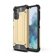 Custodia Silicone e Plastica Opaca Cover WL1 per Samsung Galaxy A32 5G Oro