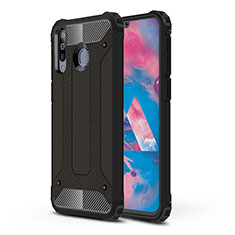 Custodia Silicone e Plastica Opaca Cover WL1 per Samsung Galaxy A40s Nero