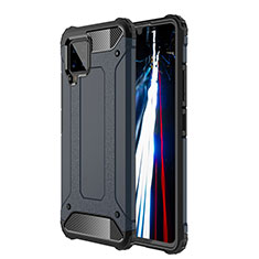 Custodia Silicone e Plastica Opaca Cover WL1 per Samsung Galaxy A42 5G Blu Notte