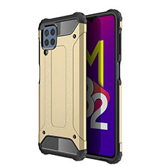 Custodia Silicone e Plastica Opaca Cover WL1 per Samsung Galaxy M32 4G Oro