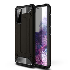 Custodia Silicone e Plastica Opaca Cover WL1 per Samsung Galaxy S20 FE (2022) 5G Nero