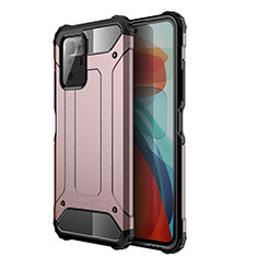 Custodia Silicone e Plastica Opaca Cover WL1 per Xiaomi Poco X3 GT 5G Oro Rosa