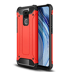Custodia Silicone e Plastica Opaca Cover WL1 per Xiaomi Redmi 10X 4G Rosso